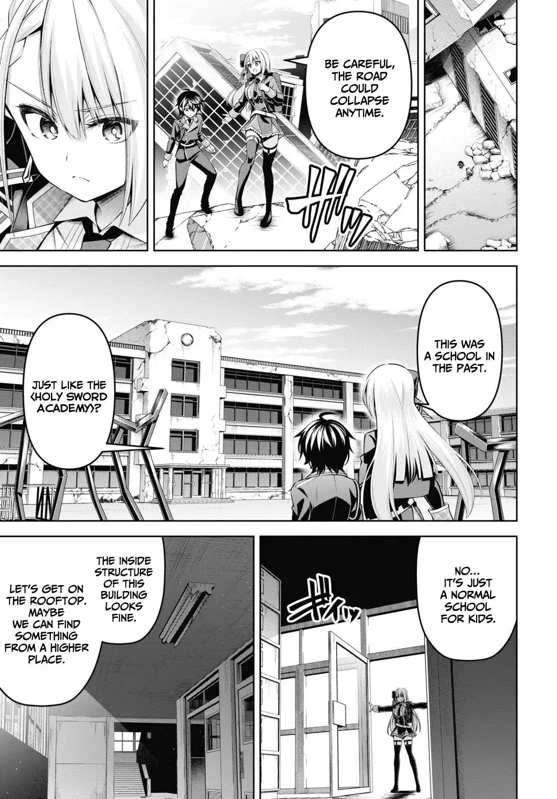 Seiken Gakuin no Maken Tsukai Chapter 25 8